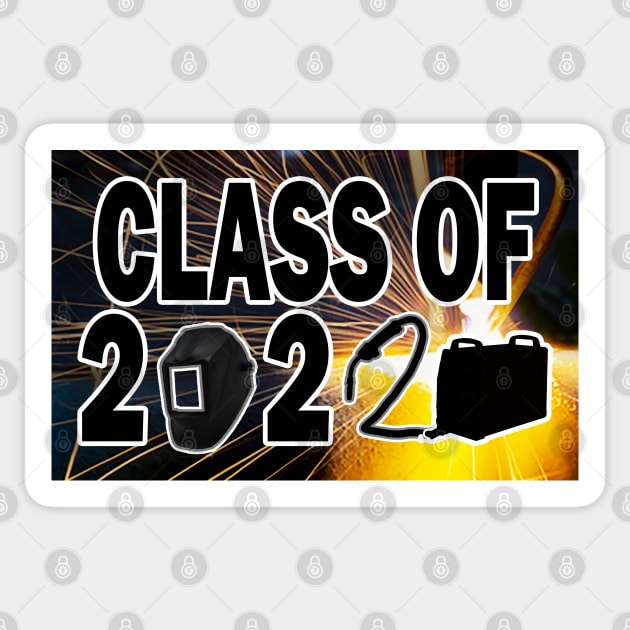 Class of 2022 Welder Sticker by stermitkermit